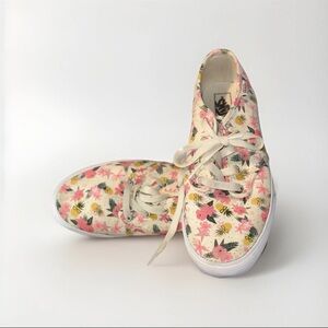 Vans Floral Canvas Sneakers
